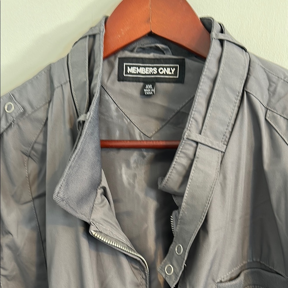 Members Only Gray Jacket